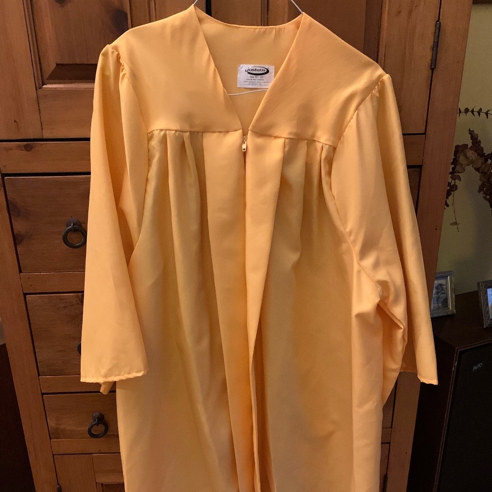 Golden Yellow Graduation Robe